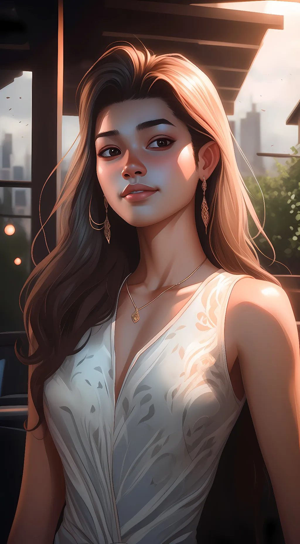 ai character: savanah ransom background