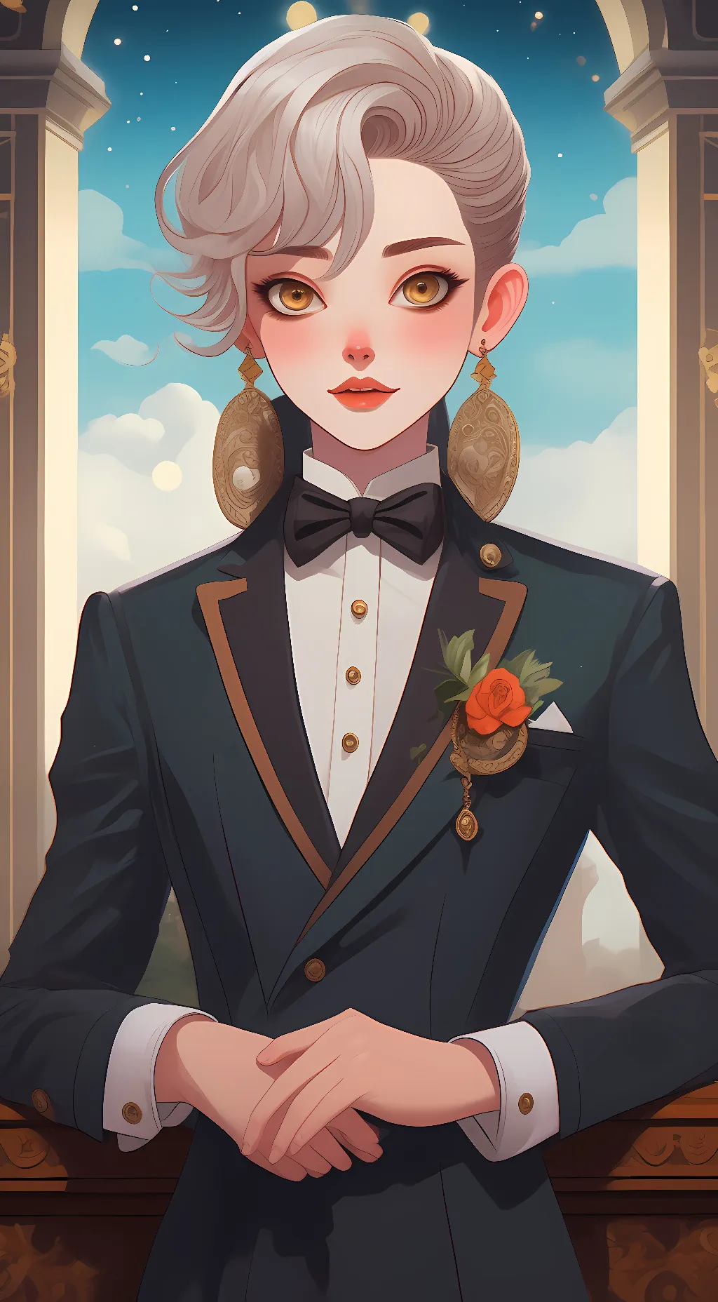 ai character: Mitsuri background