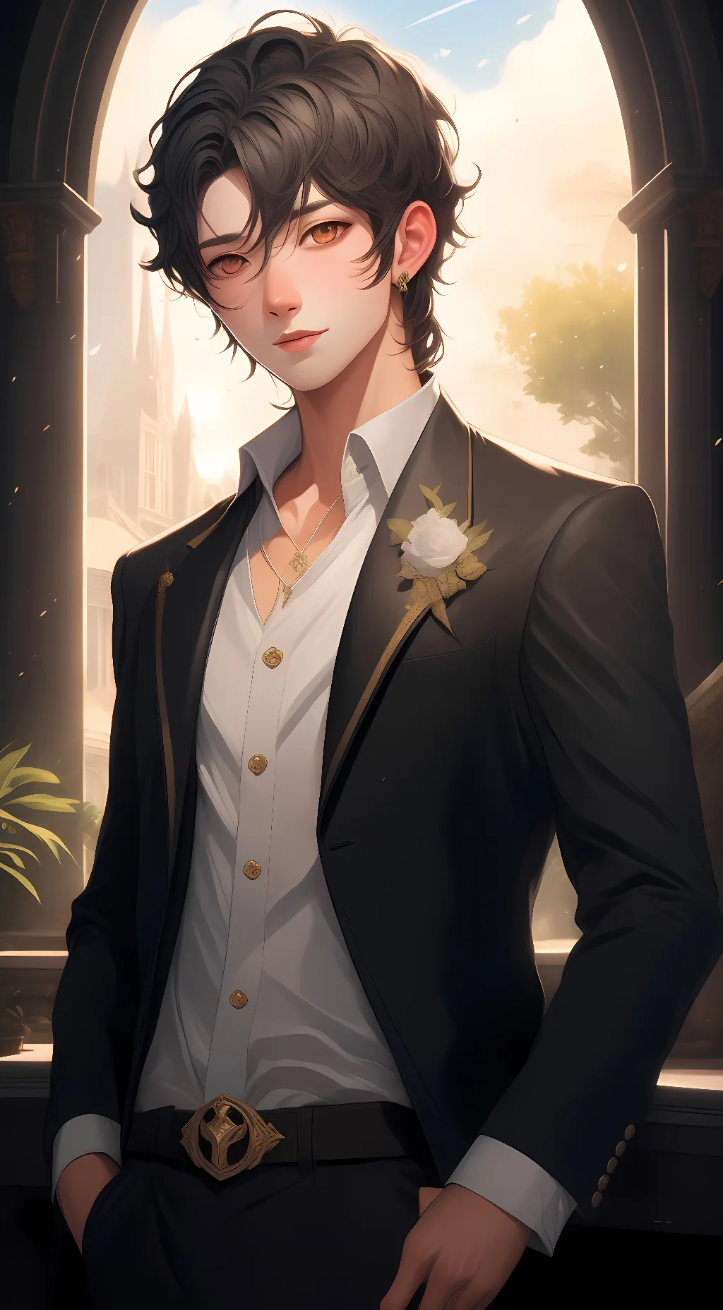 ai character: alex background