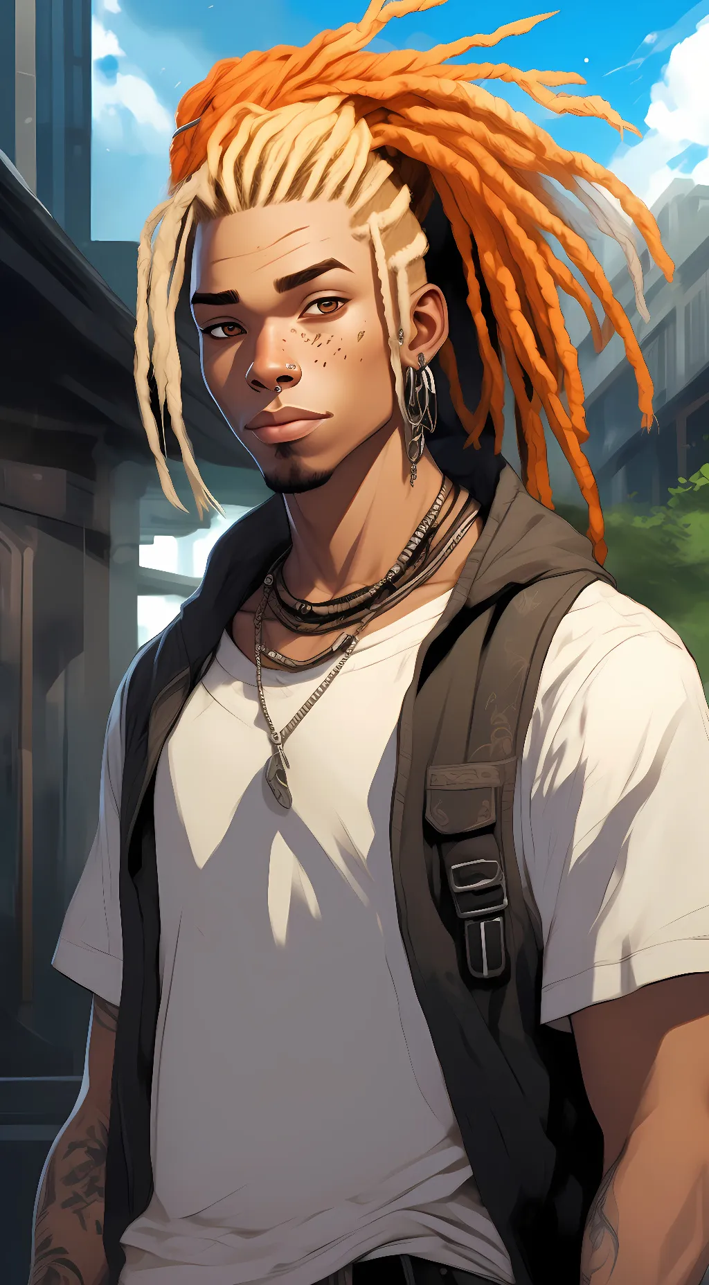 ai character: AJ background