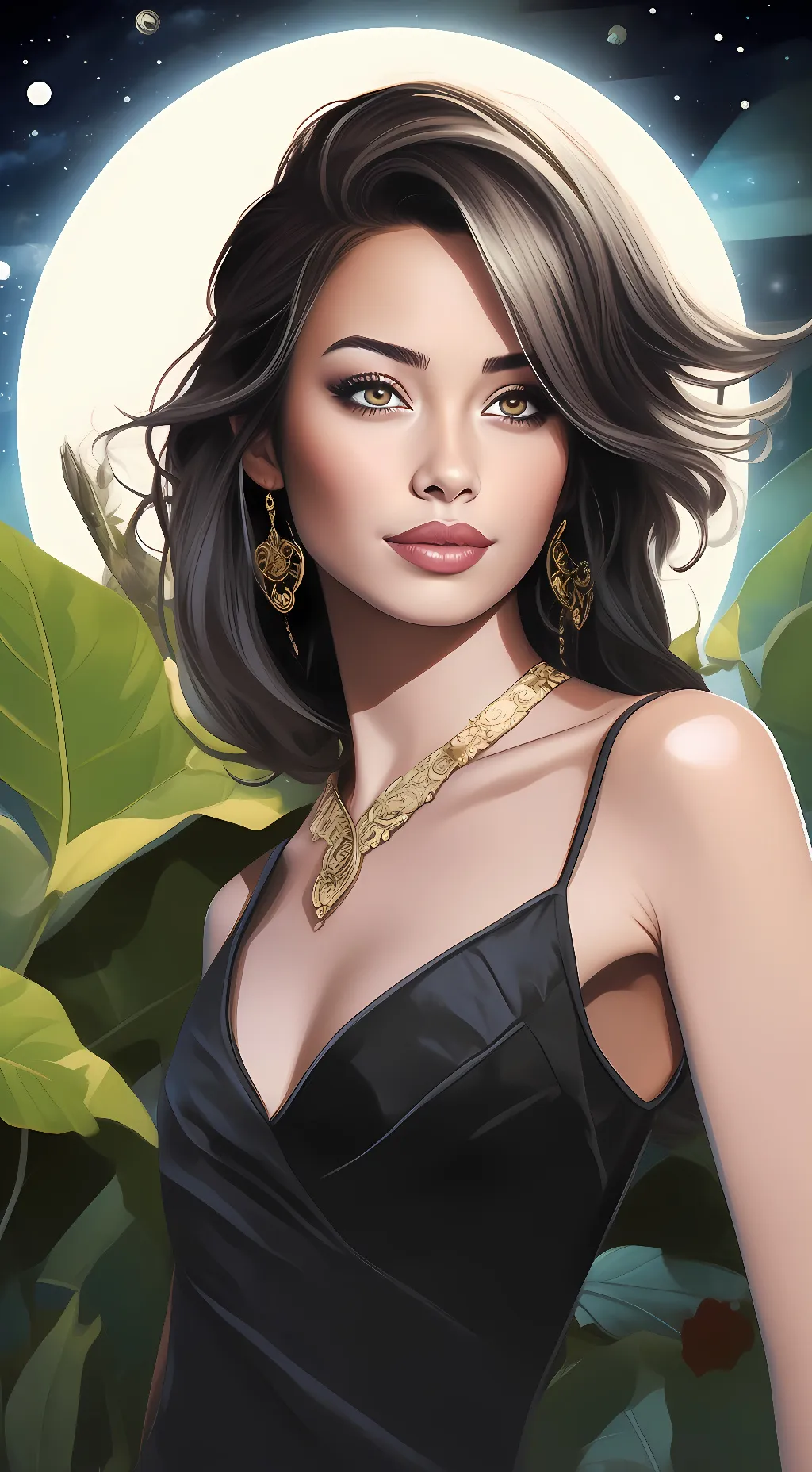 ai character: cat background