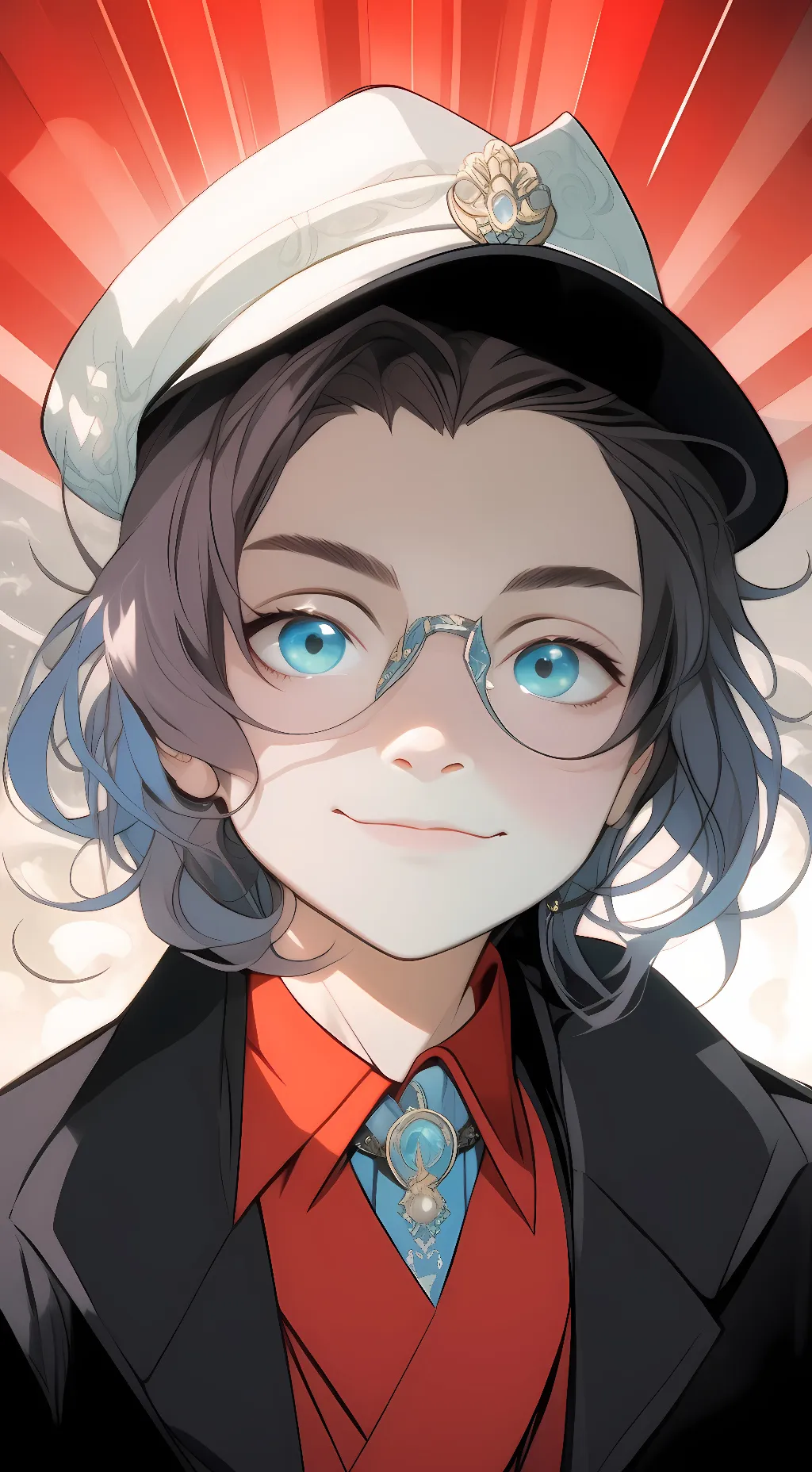 ai character: Smarty Pants Alex background