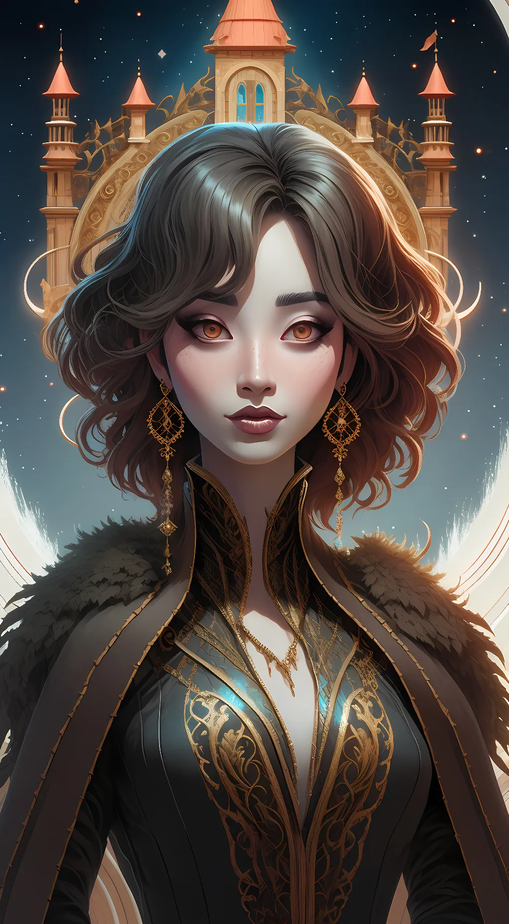 ai character: Ayami Hatori  background