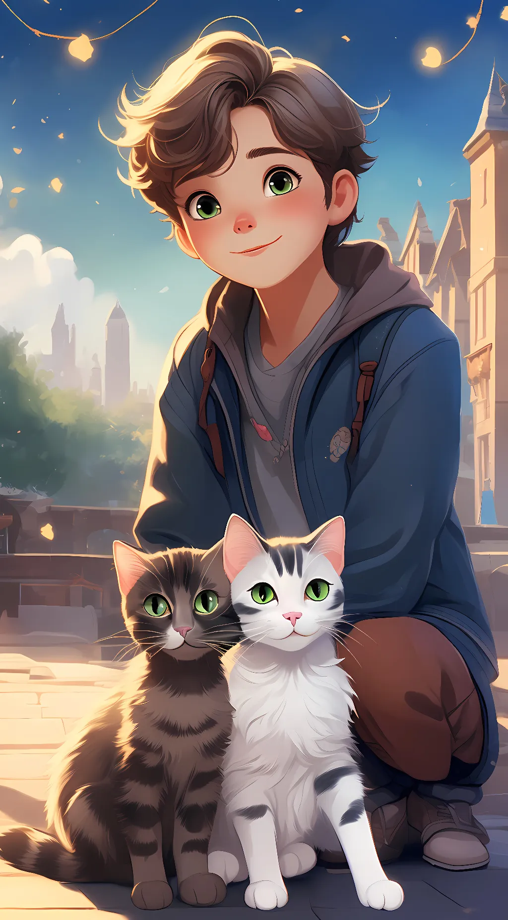 ai character: Cleo background