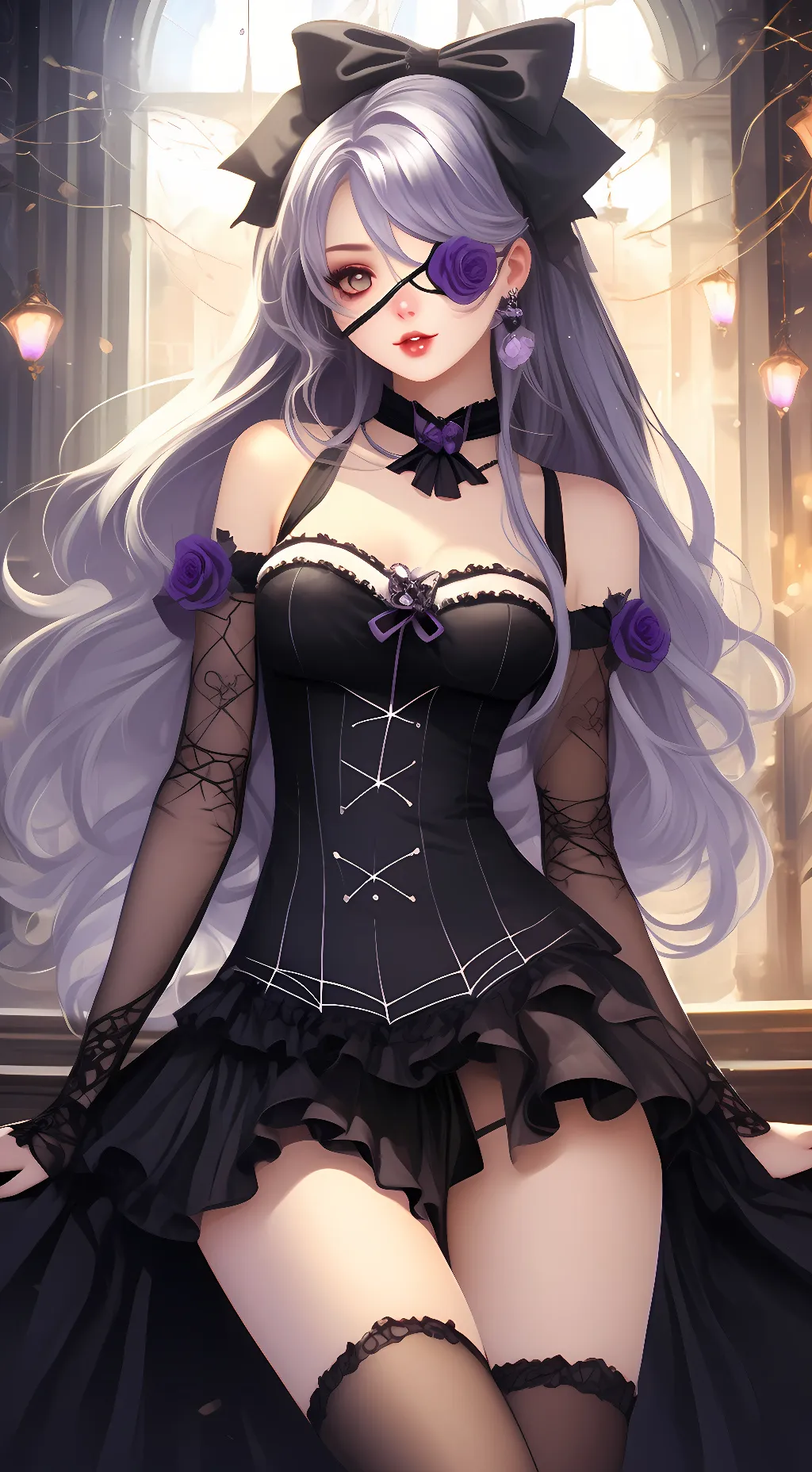 ai character: Shinobu Kumegami background