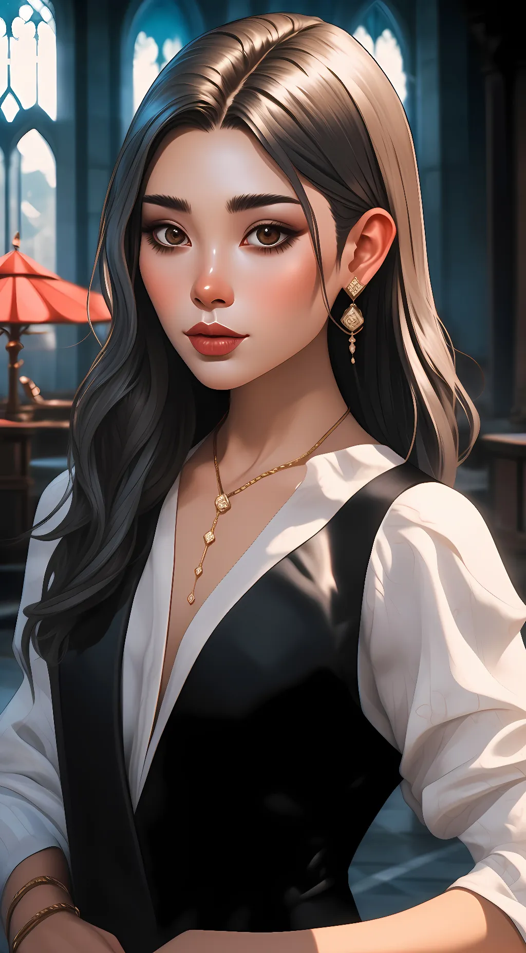 ai character: Saie background