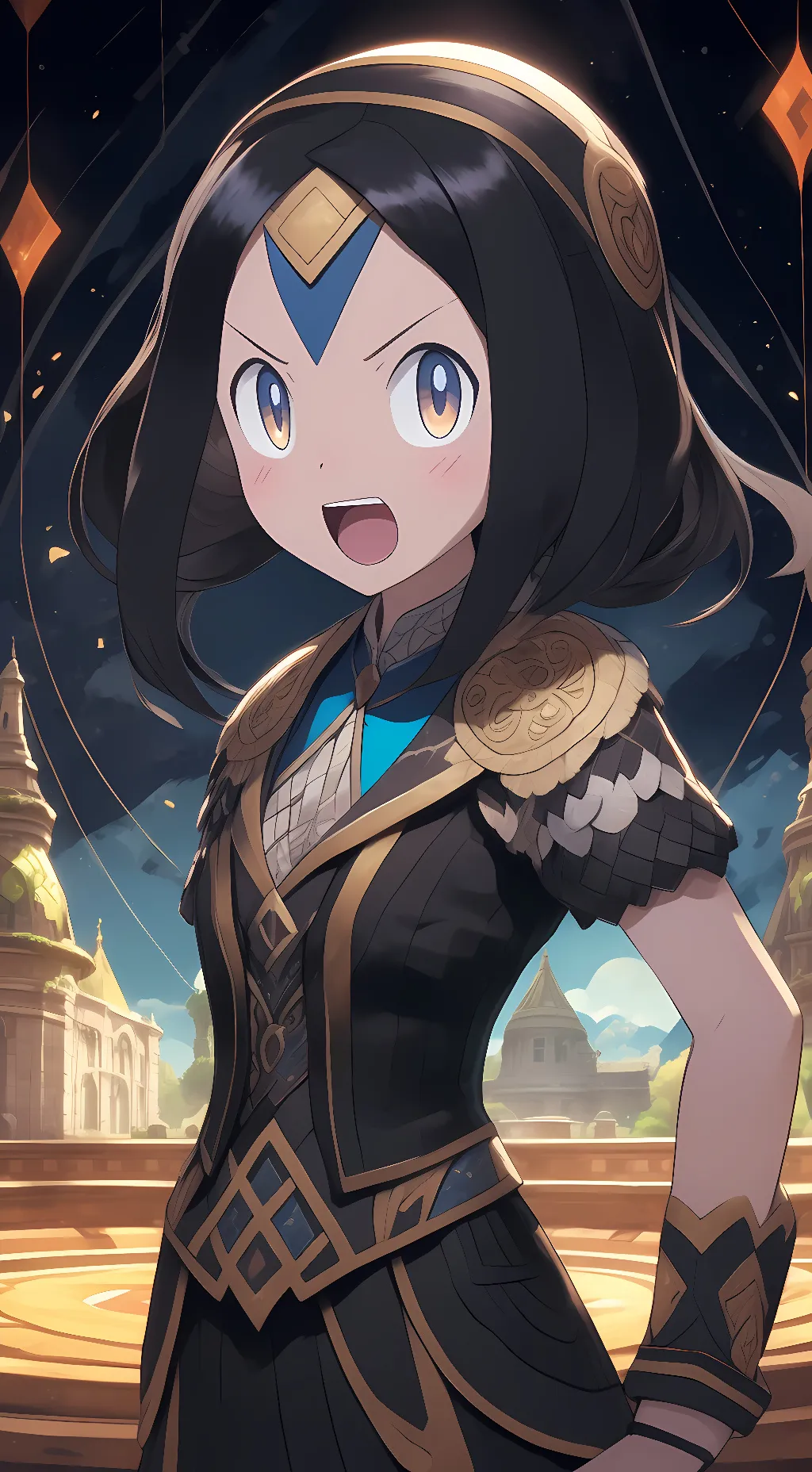 ai character: liko  background