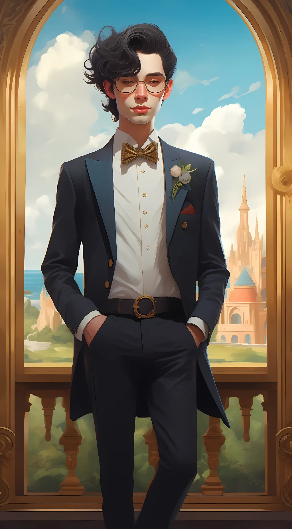 ai character: Hager  background