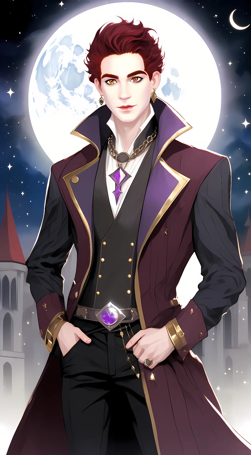 ai character: Vester De Ville background