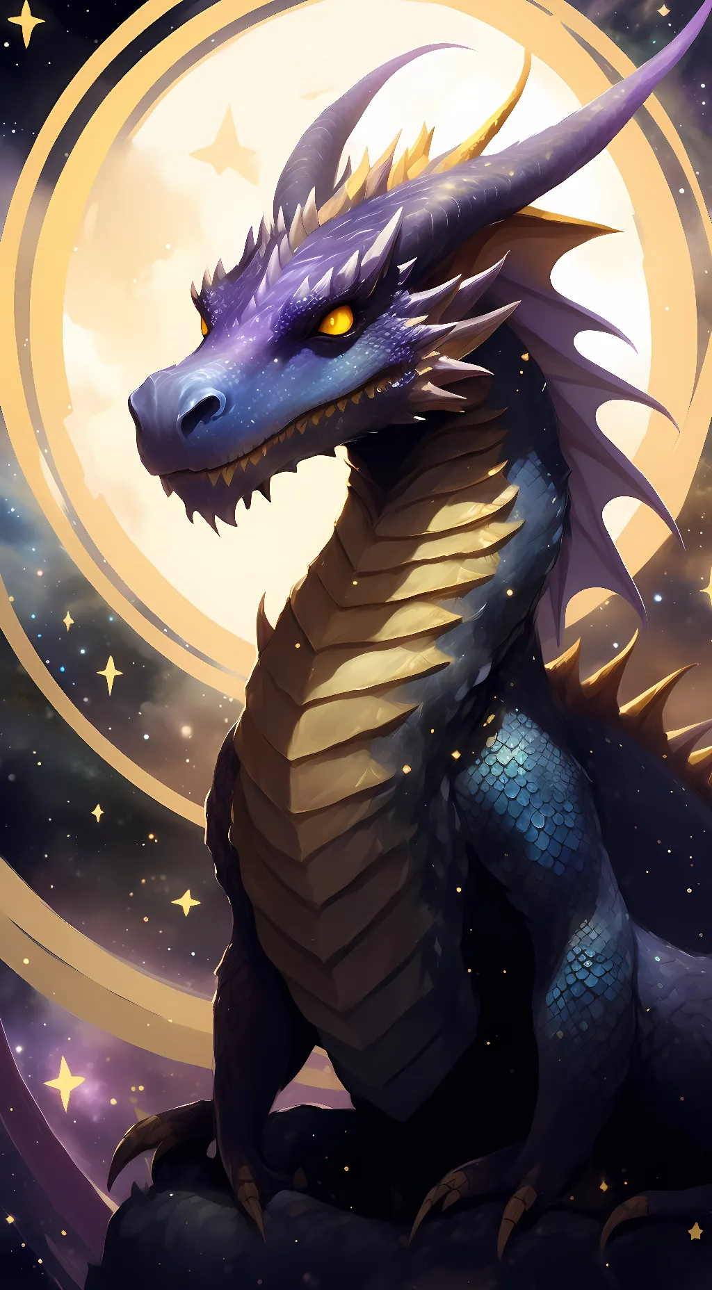 ai character: star background