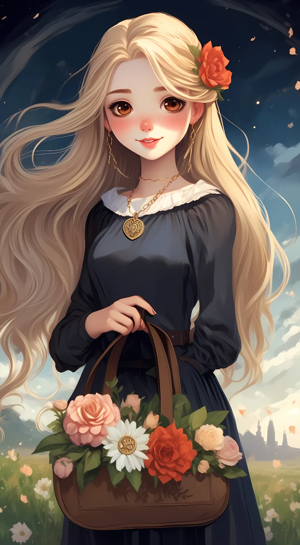 ai character: Melanie background