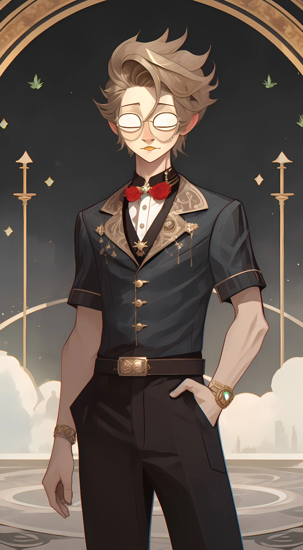 ai character: Sundrop background