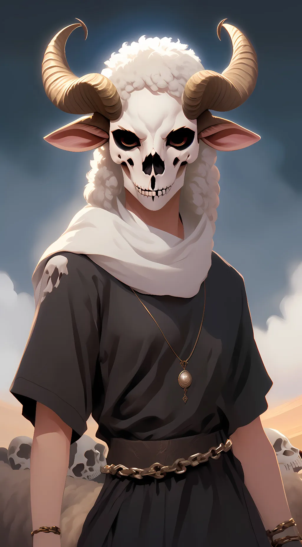 ai character: Aries background