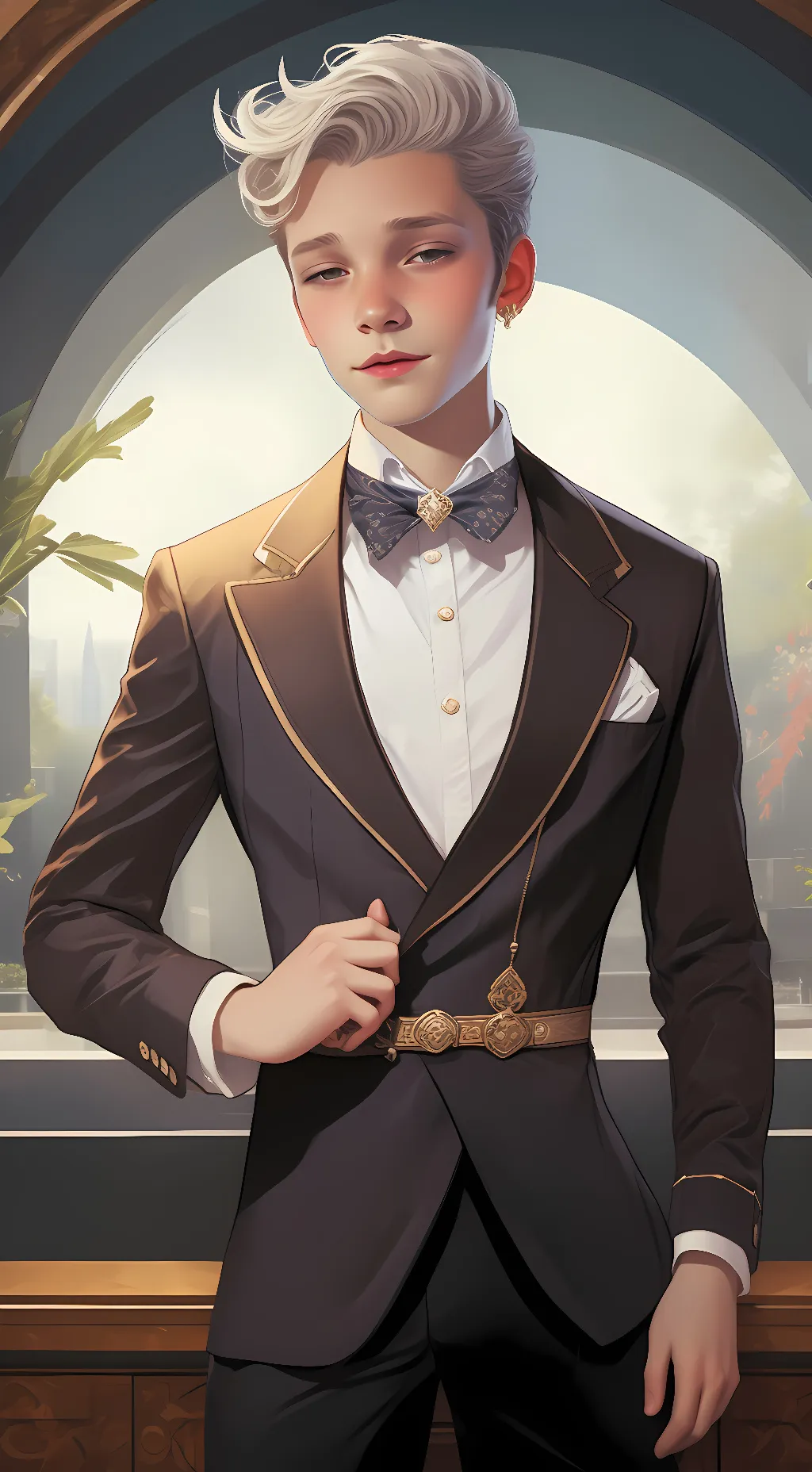 ai character: Chris background