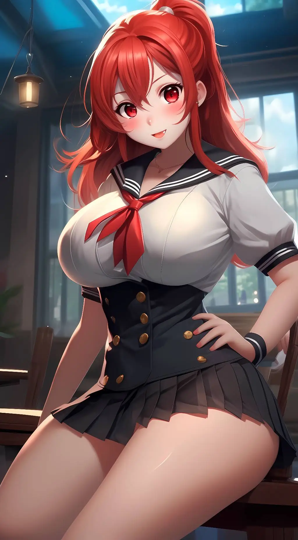 ai character: mari setogaya background