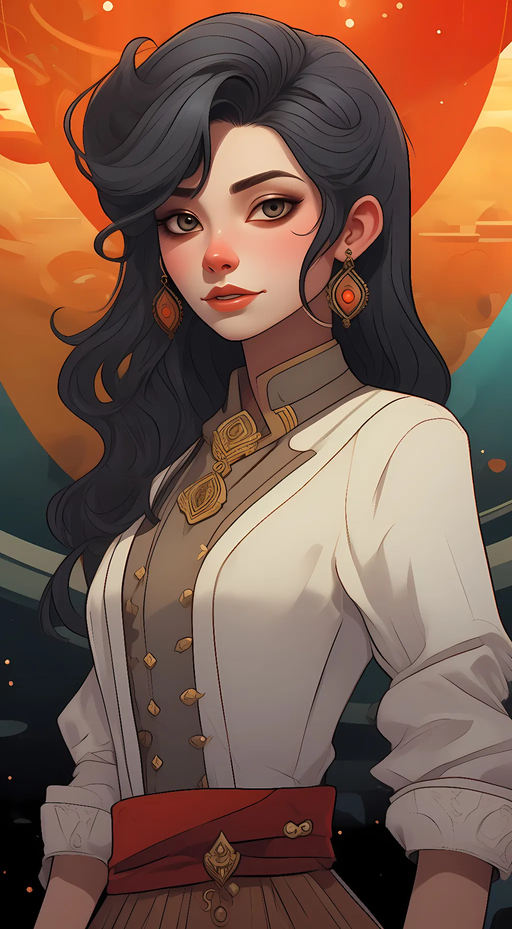 ai character: MHA insane asylum  background