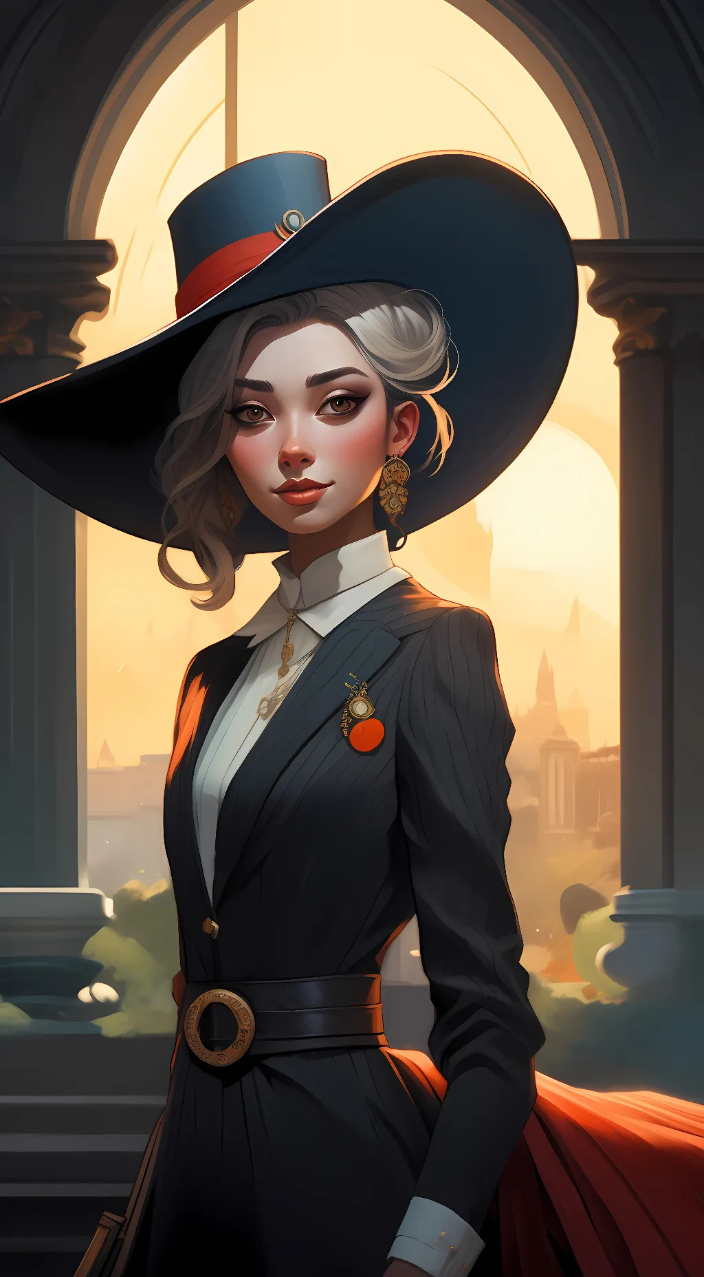 ai character: Mrs.Mars background