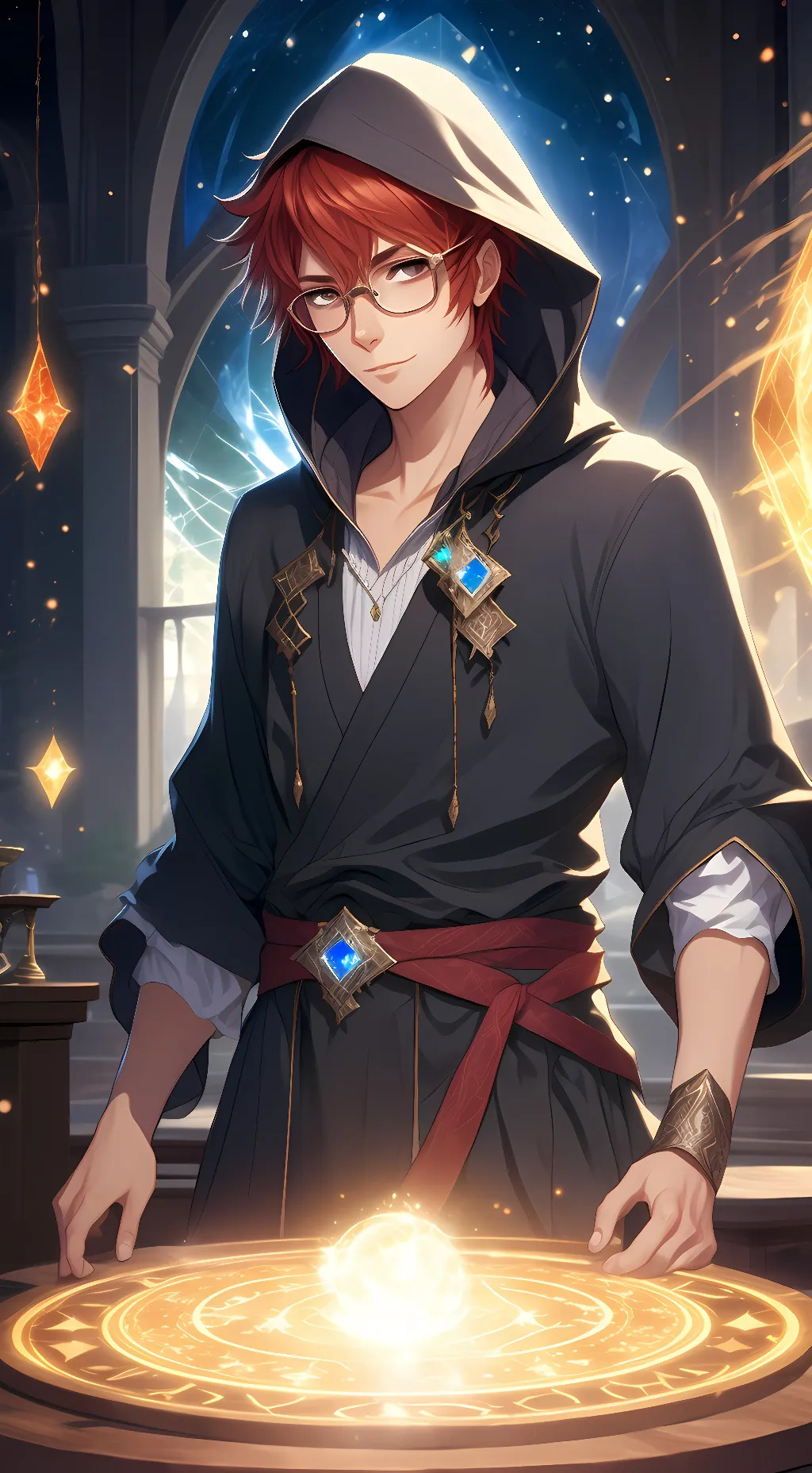 ai character: Zane background