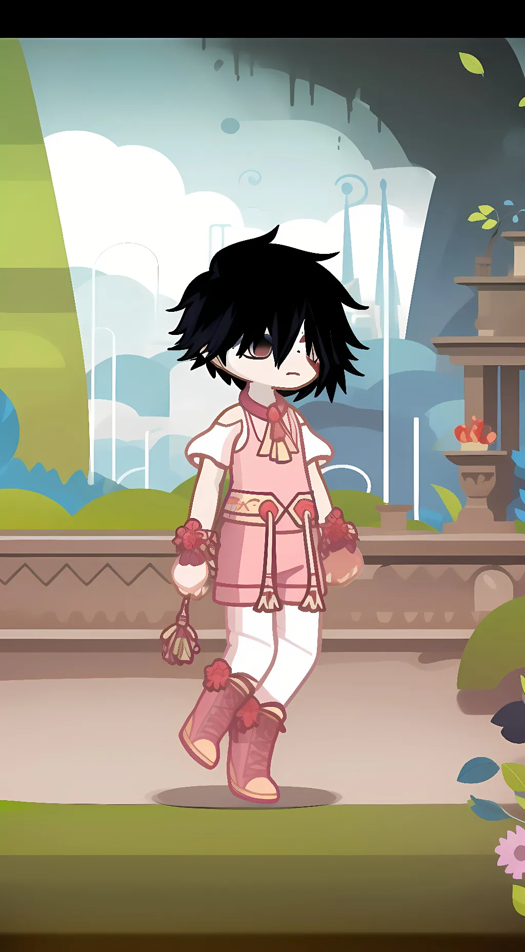 ai character: Runa background