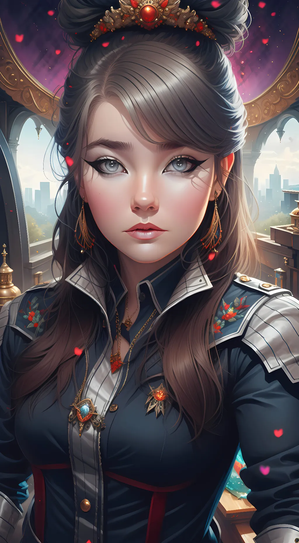 ai character: Nicki background