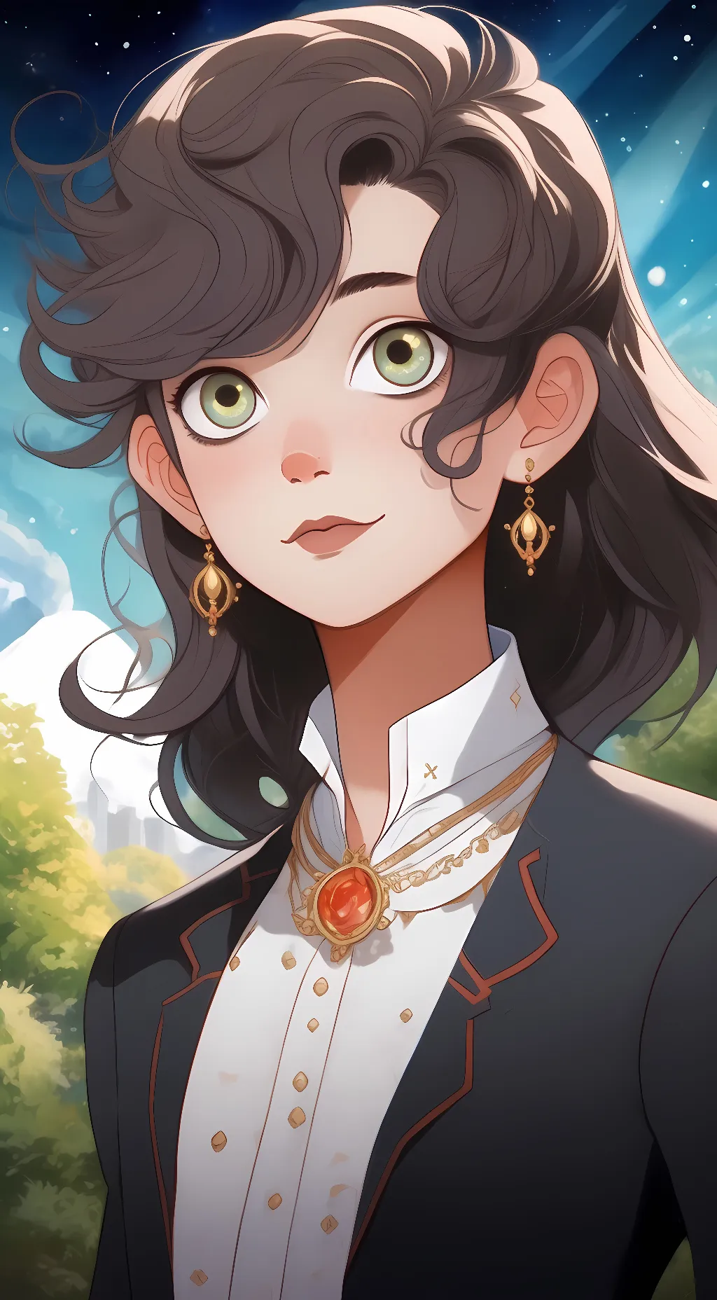 ai character: Ruth  background