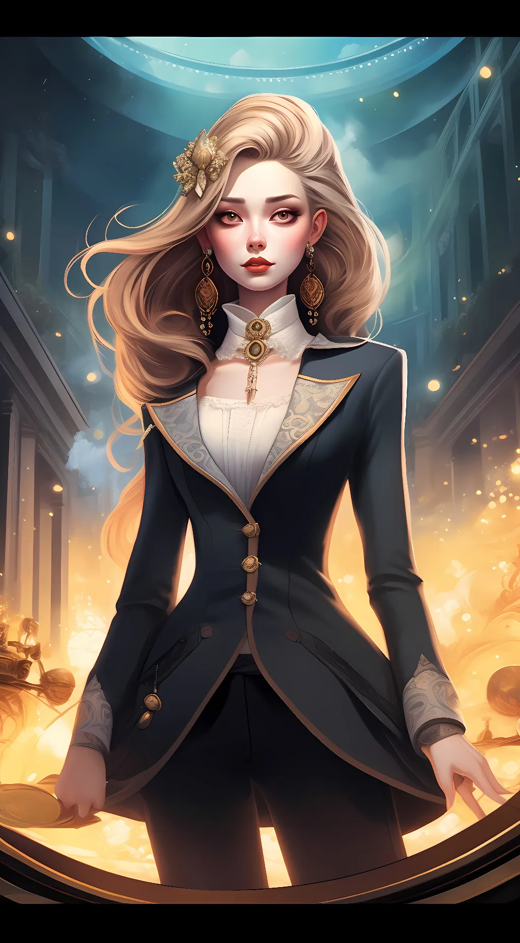 ai character: Ruby Miller background