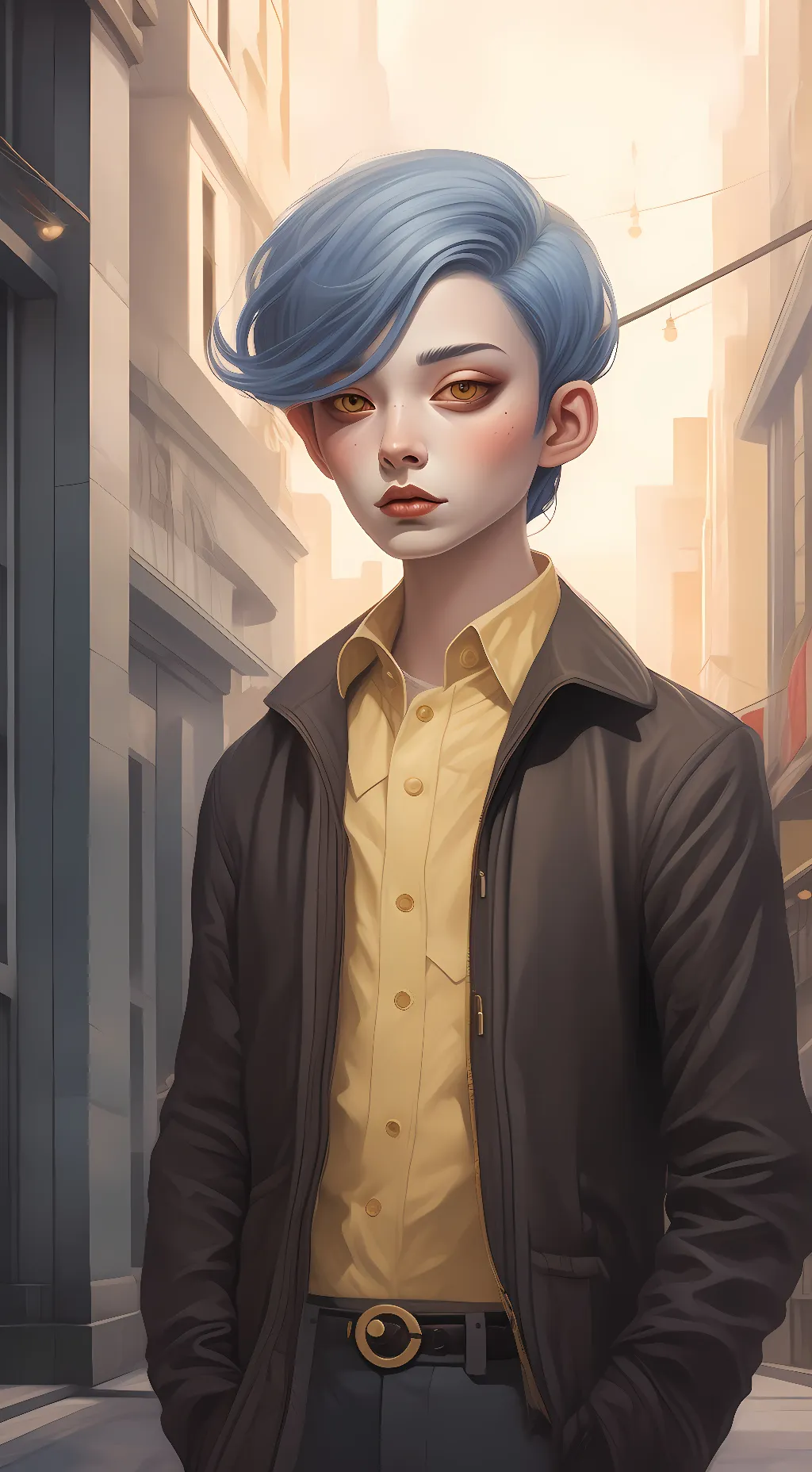 ai character: wally background