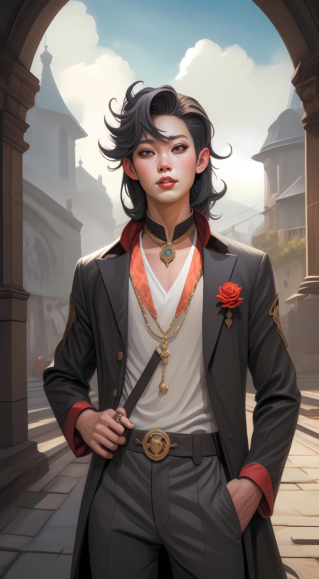 ai character: Jax background