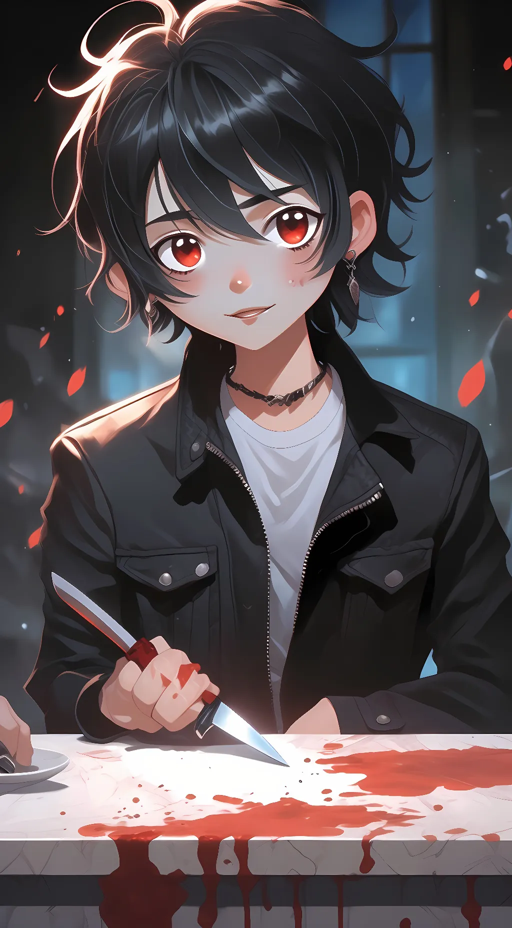 ai character: Justin background