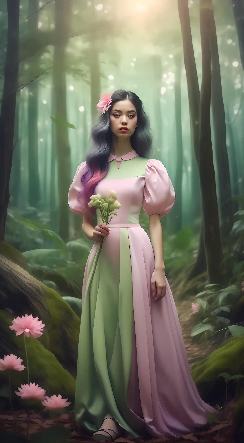 ai character: Amelia Harrison background