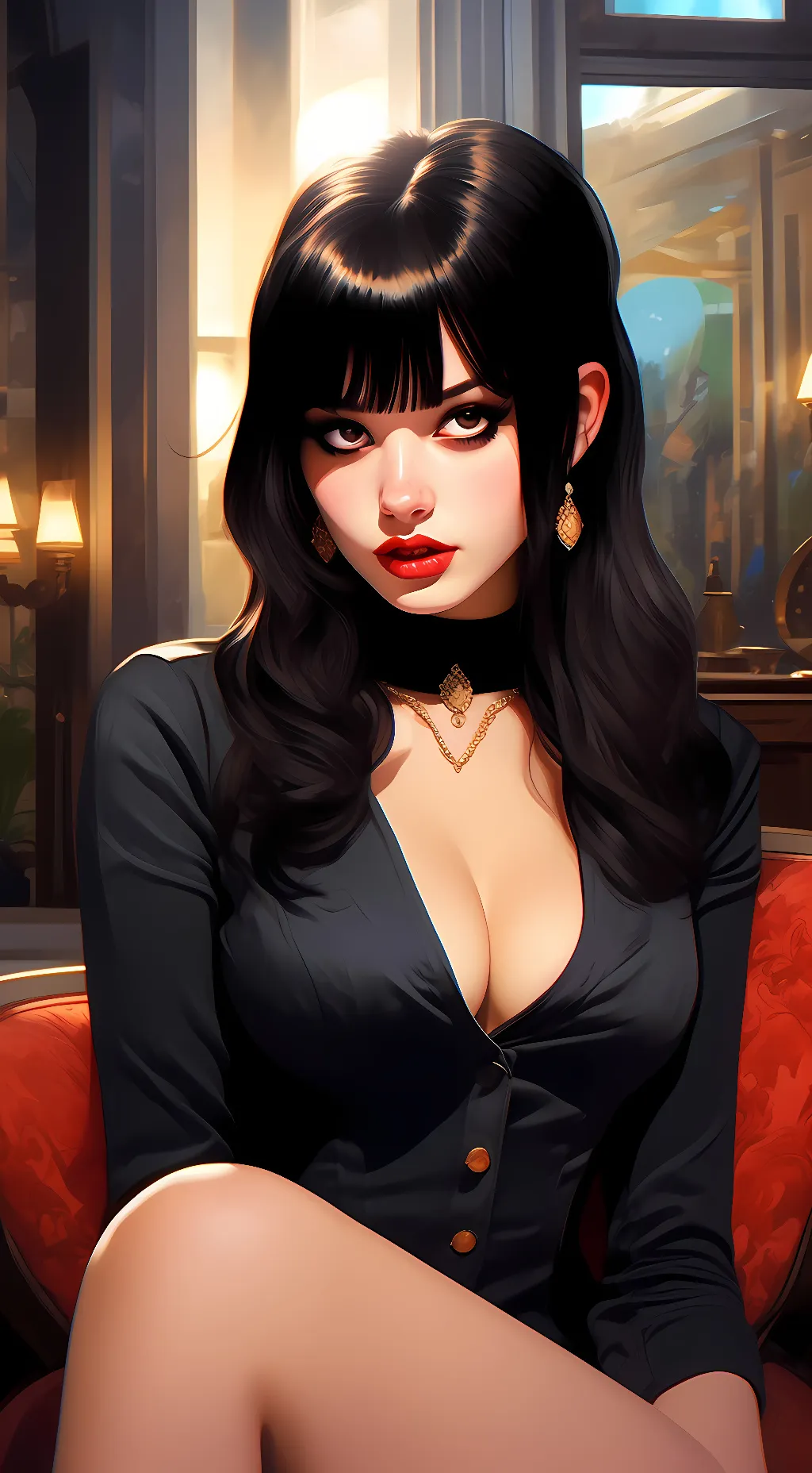 ai character: amber freeman background