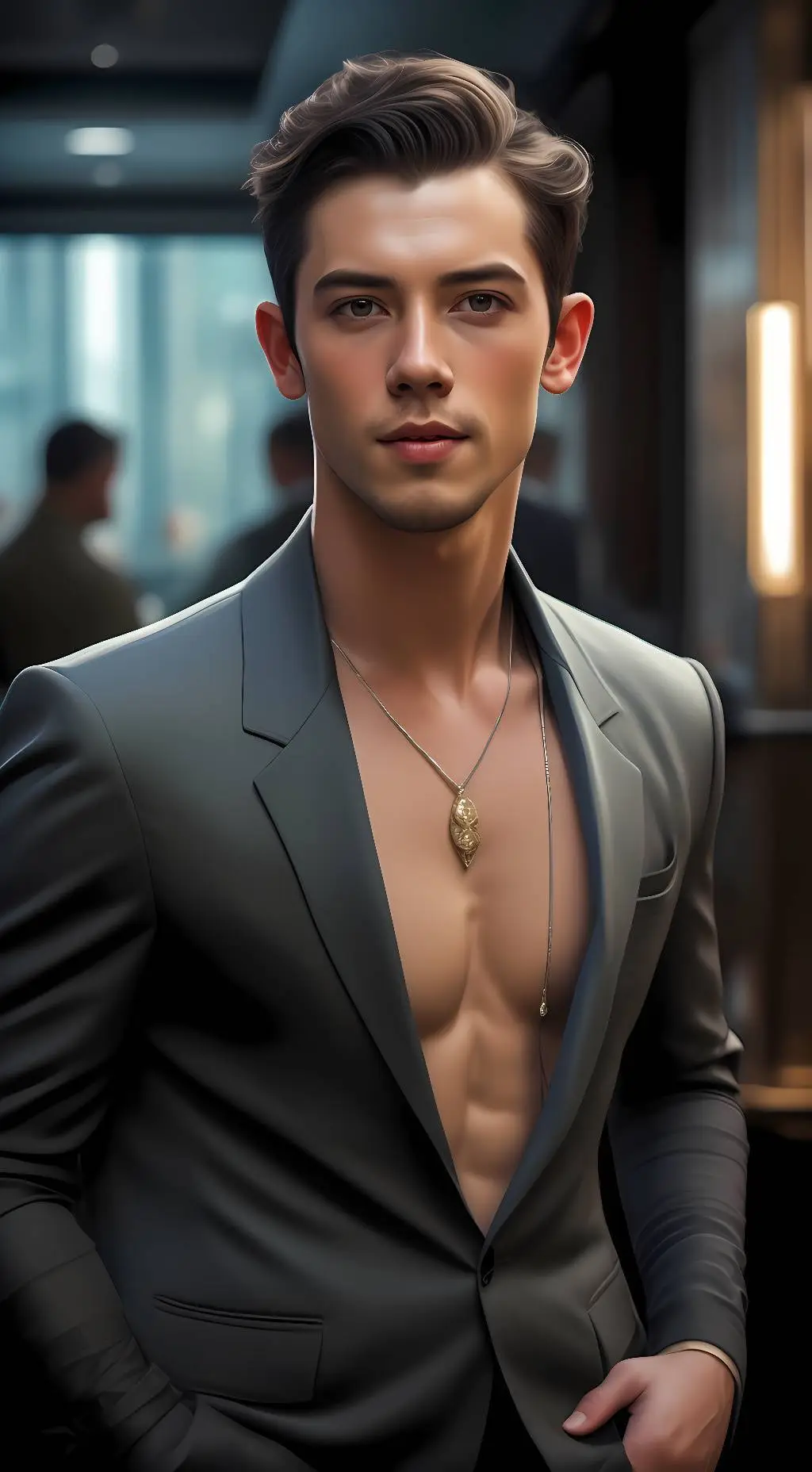 ai character: GABE/Dodge background