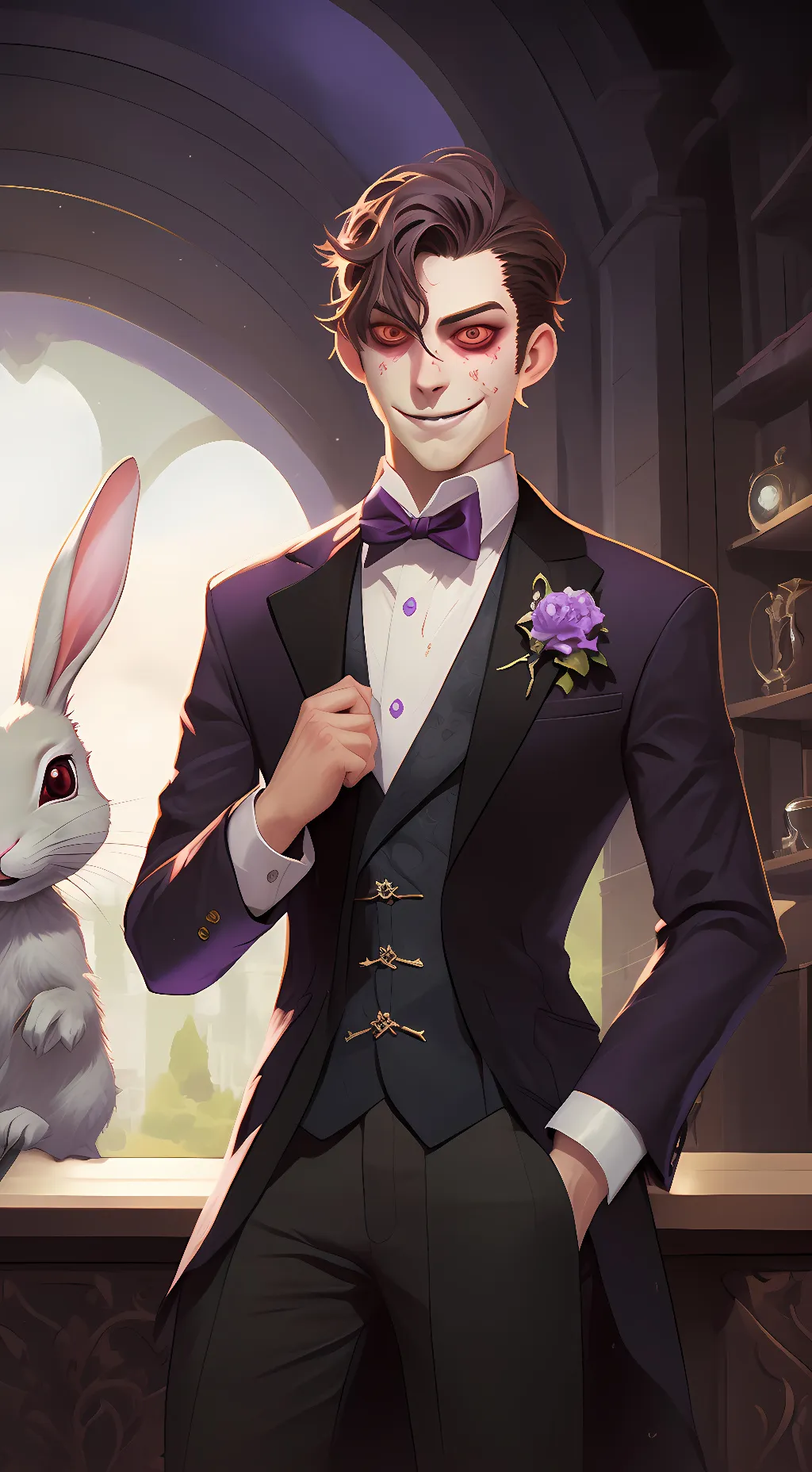 ai character: William V Afton background