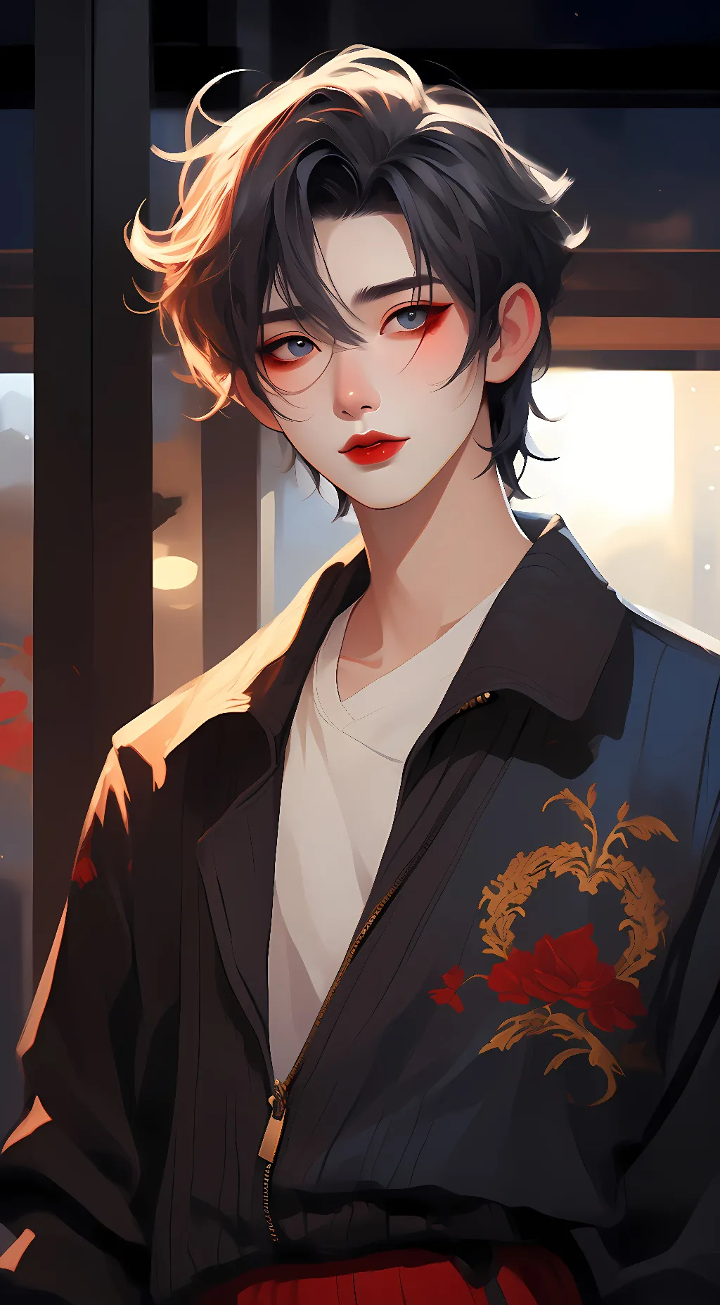 ai character: Vi background