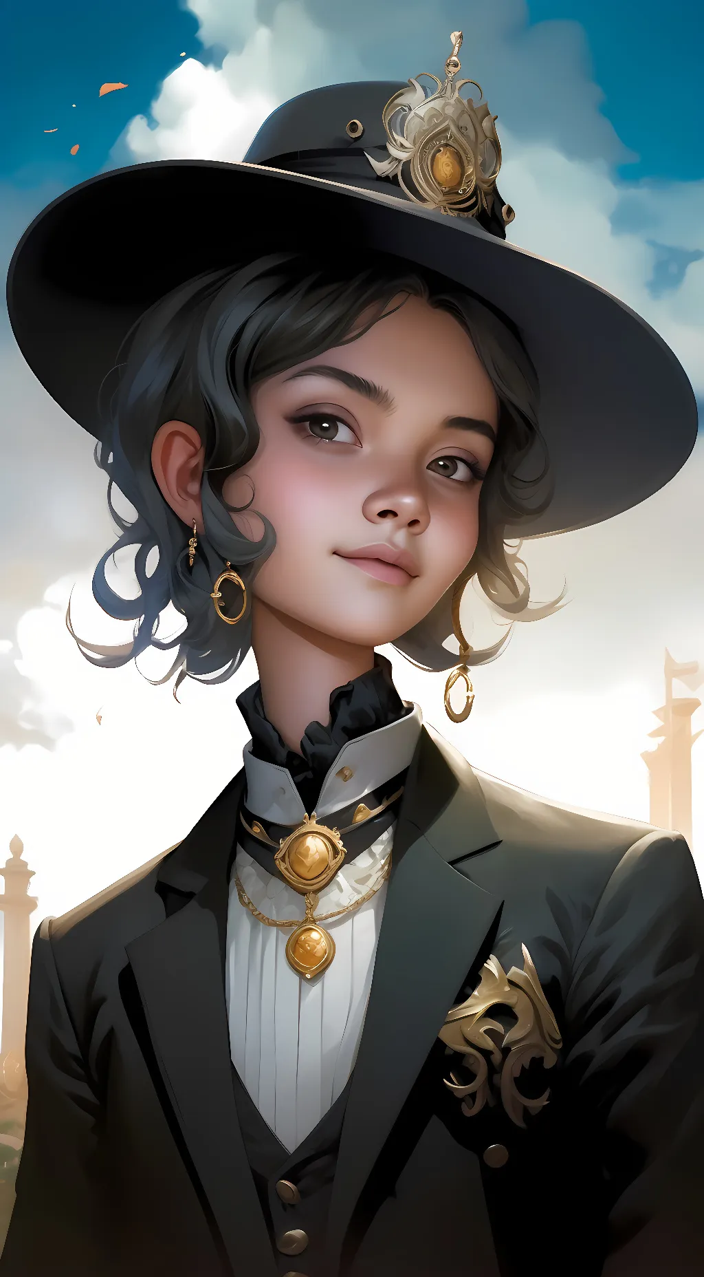 ai character: Anzoo Midnight background