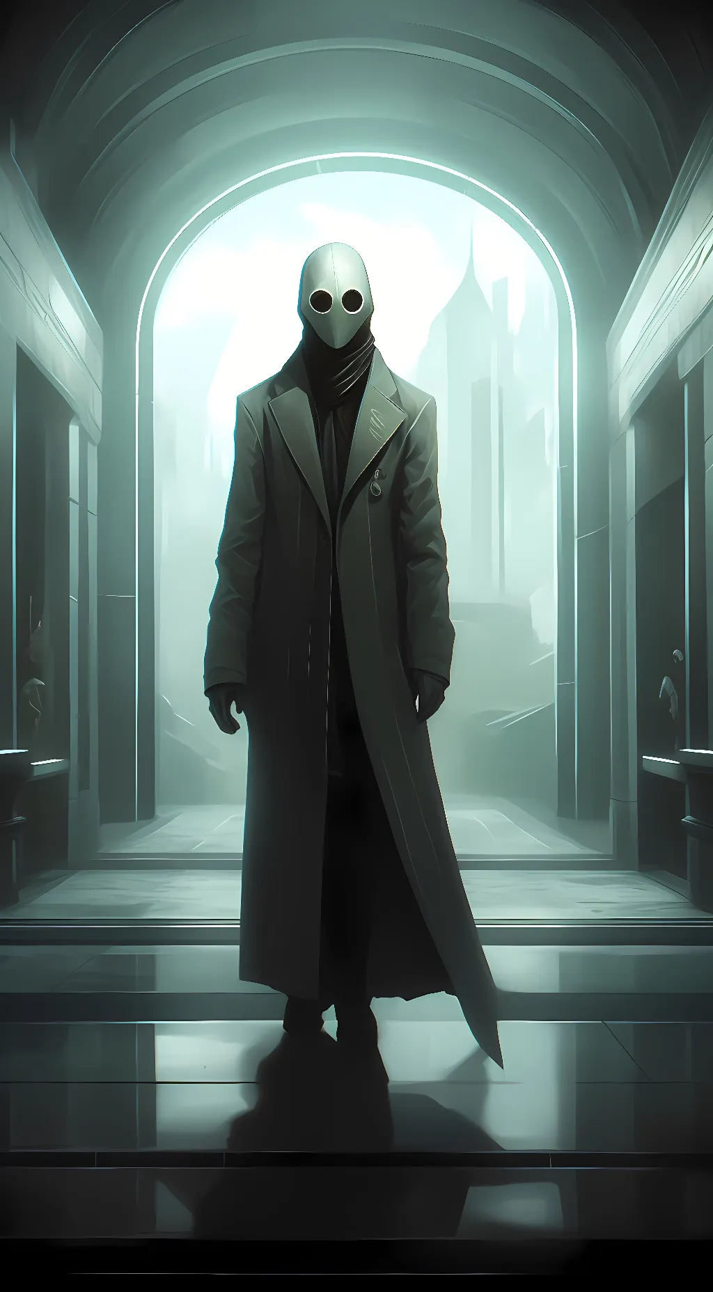 ai character: scp unknown background