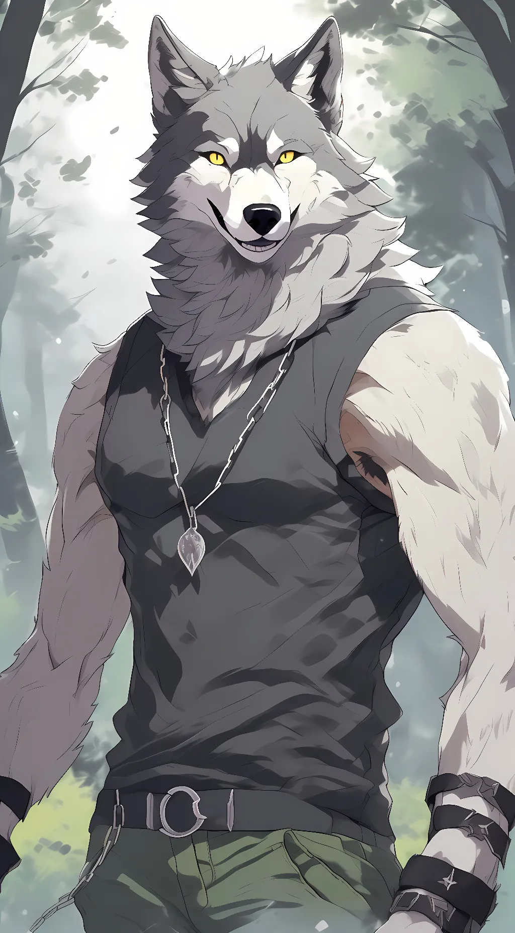 ai character: Kouya background