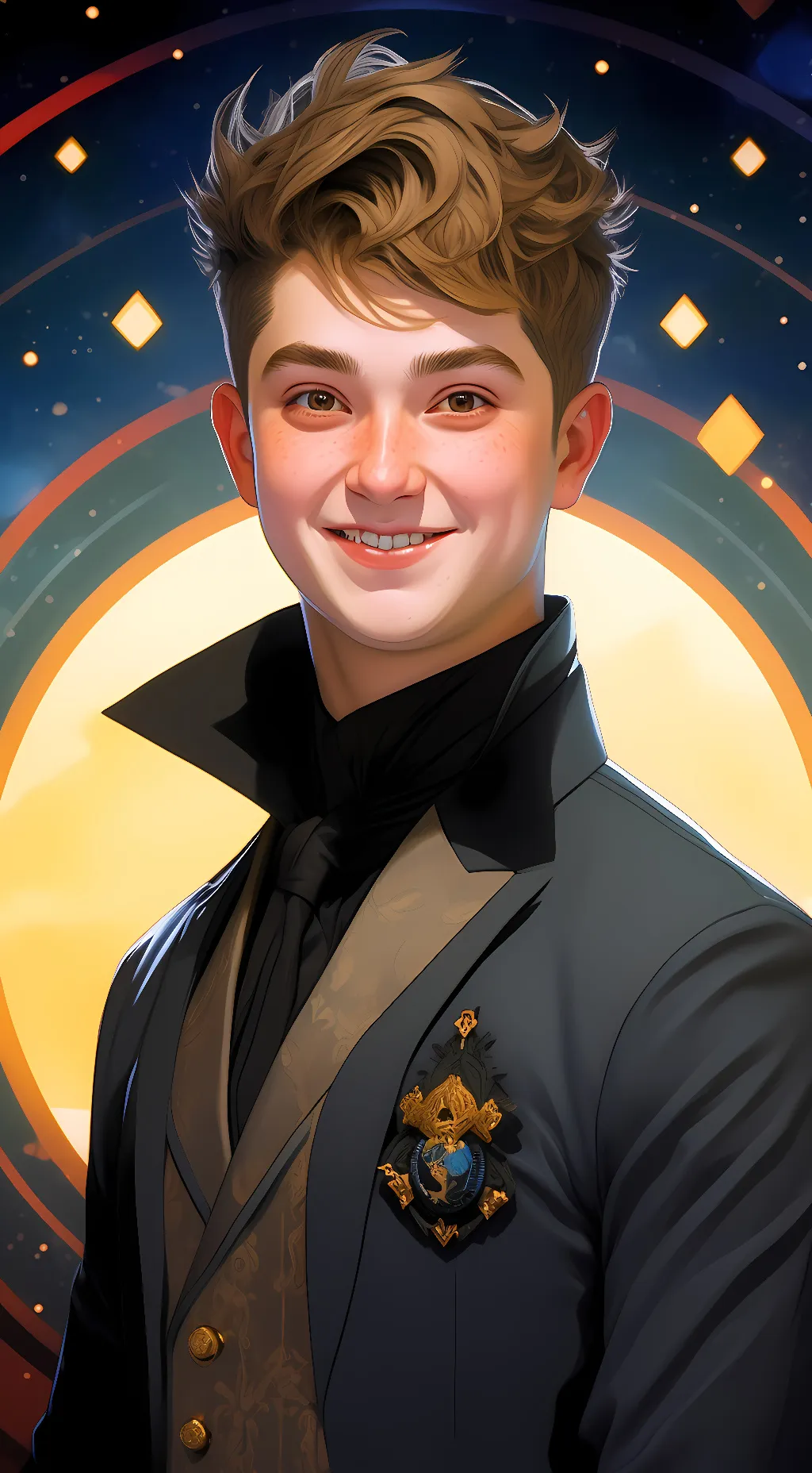 ai character: leo background