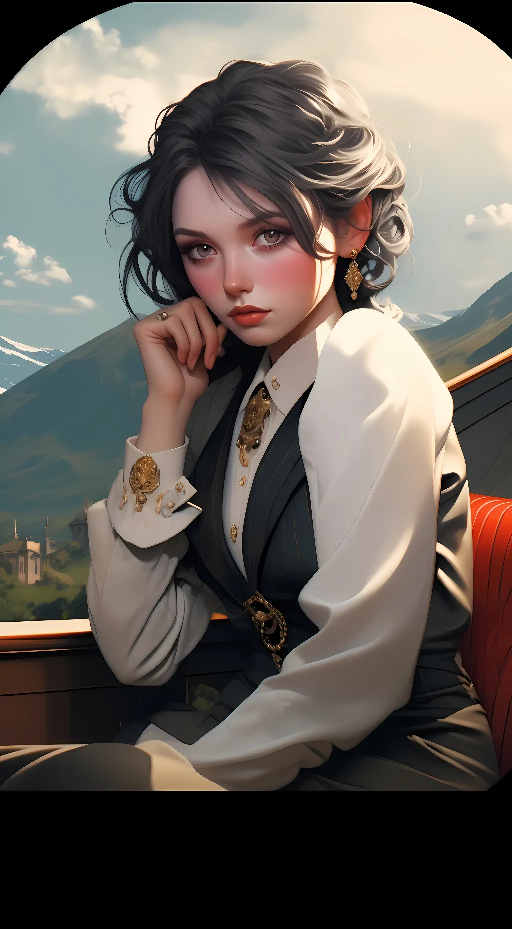 ai character: Grace background