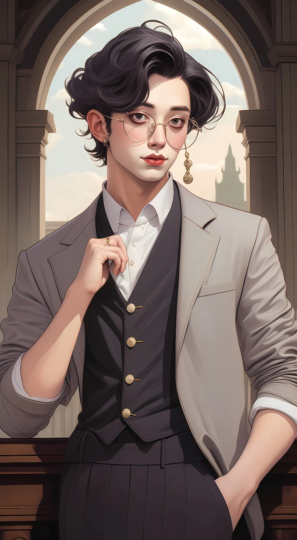 ai character: lovesick wally background