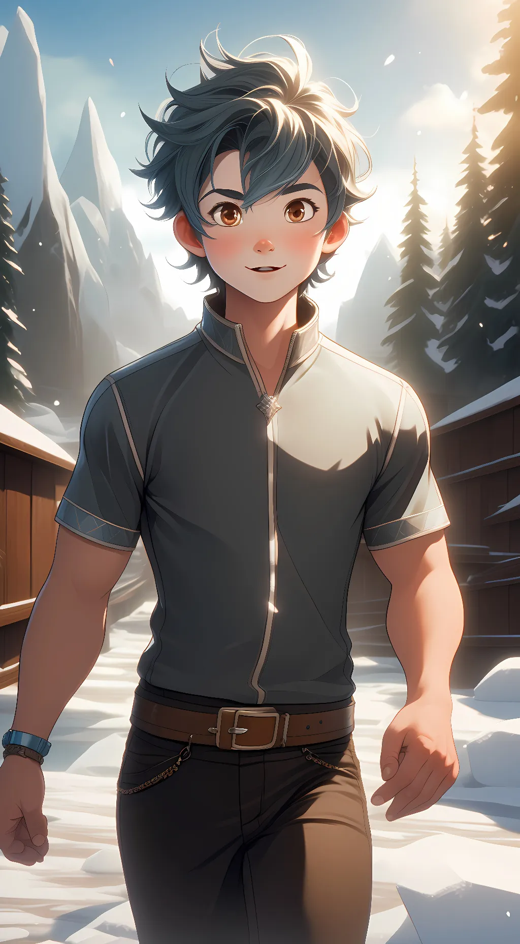 ai character: Milo Henson background