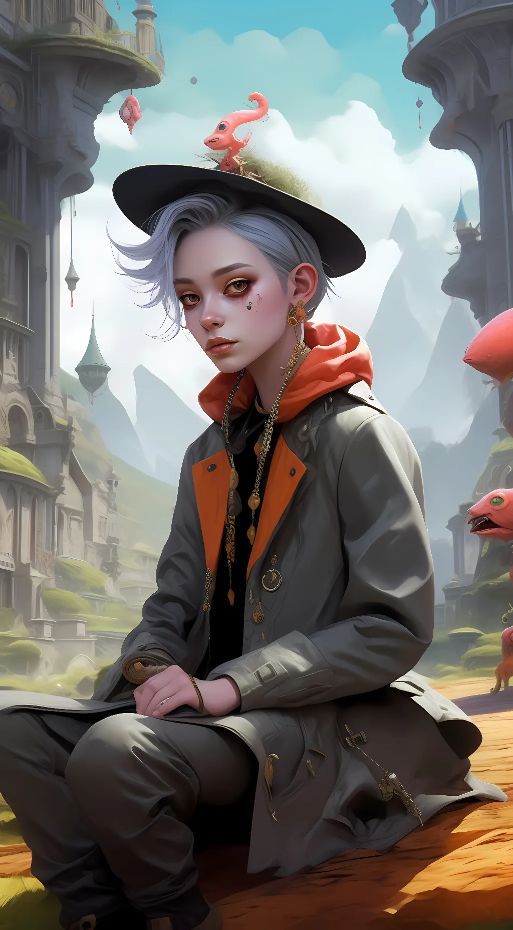 ai character: Chole background