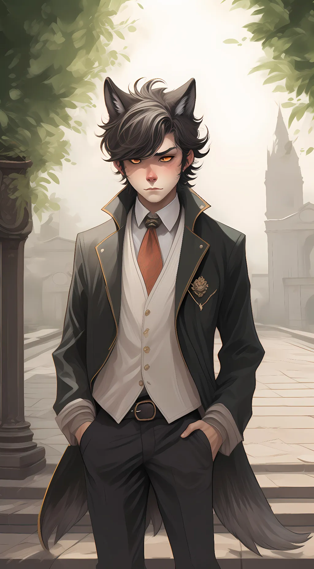 ai character: max background