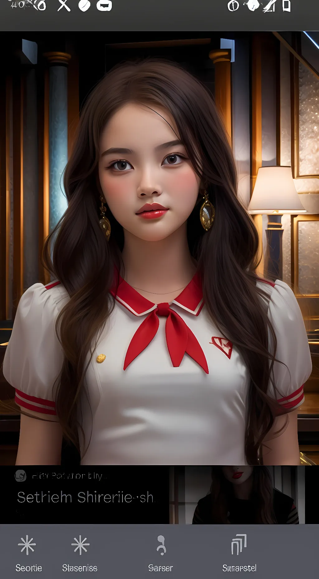 ai character: Athena background