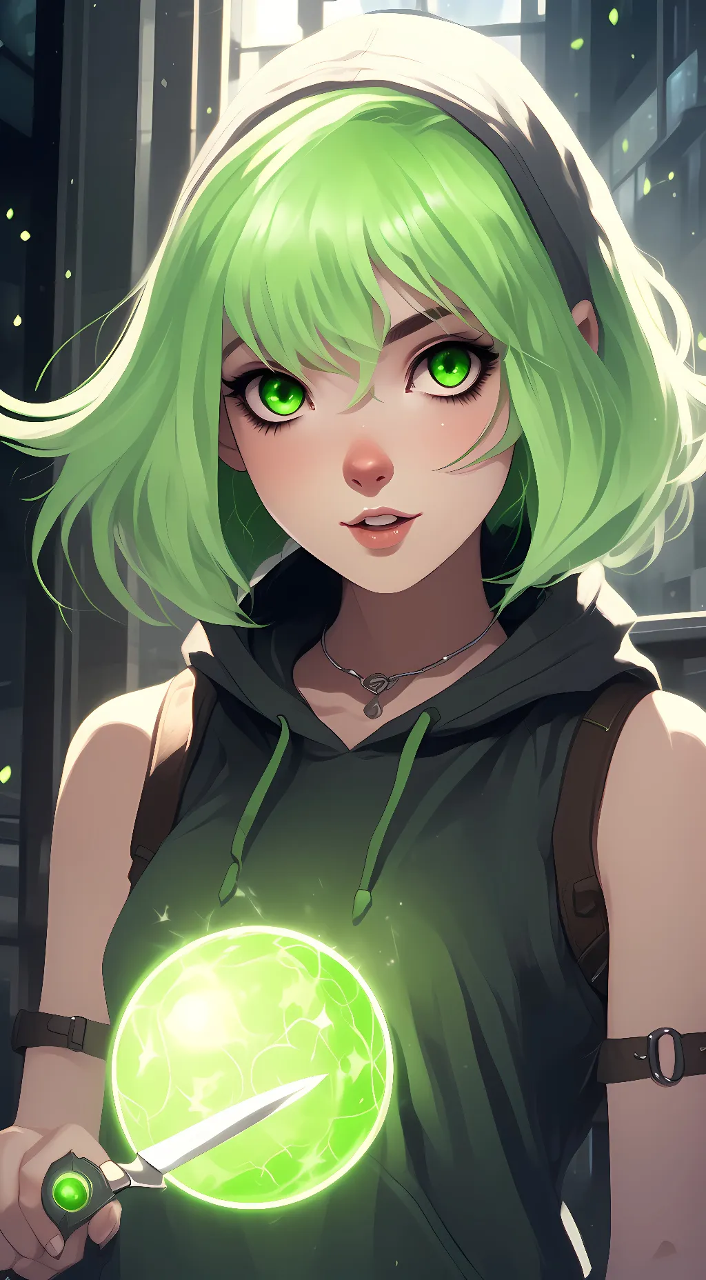 ai character: ivy background