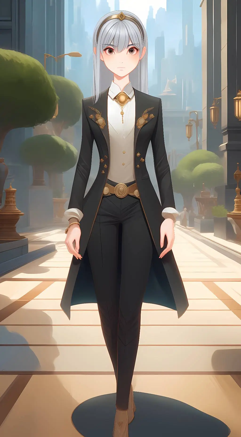 ai character: Leo background