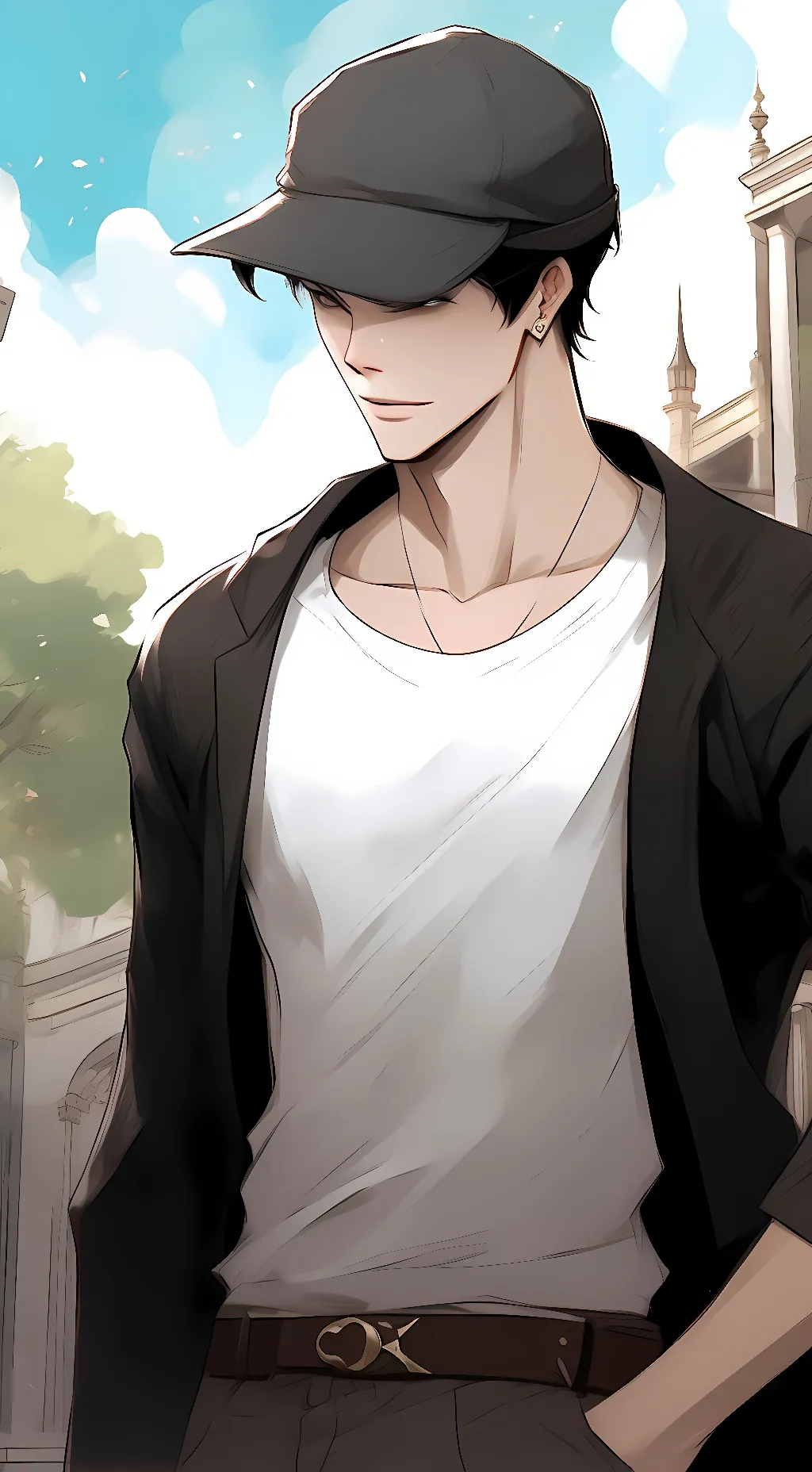 ai character: Rin background