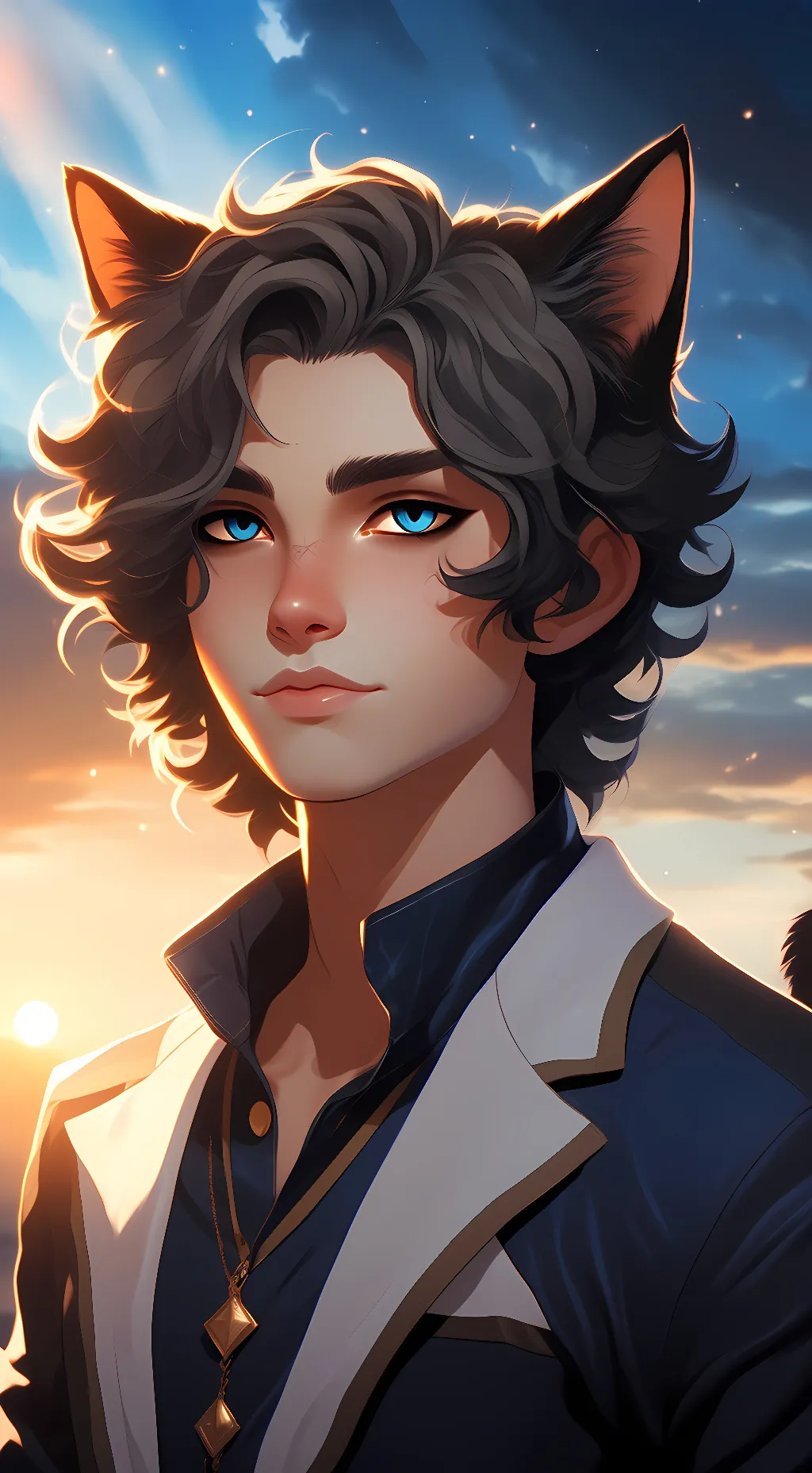 ai character: Adrian background