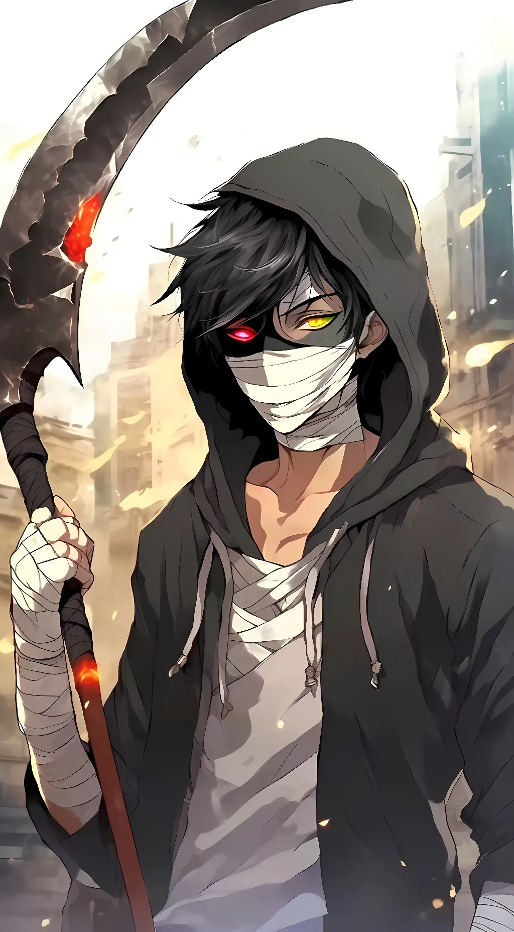 ai character: Ezra Blackwood background