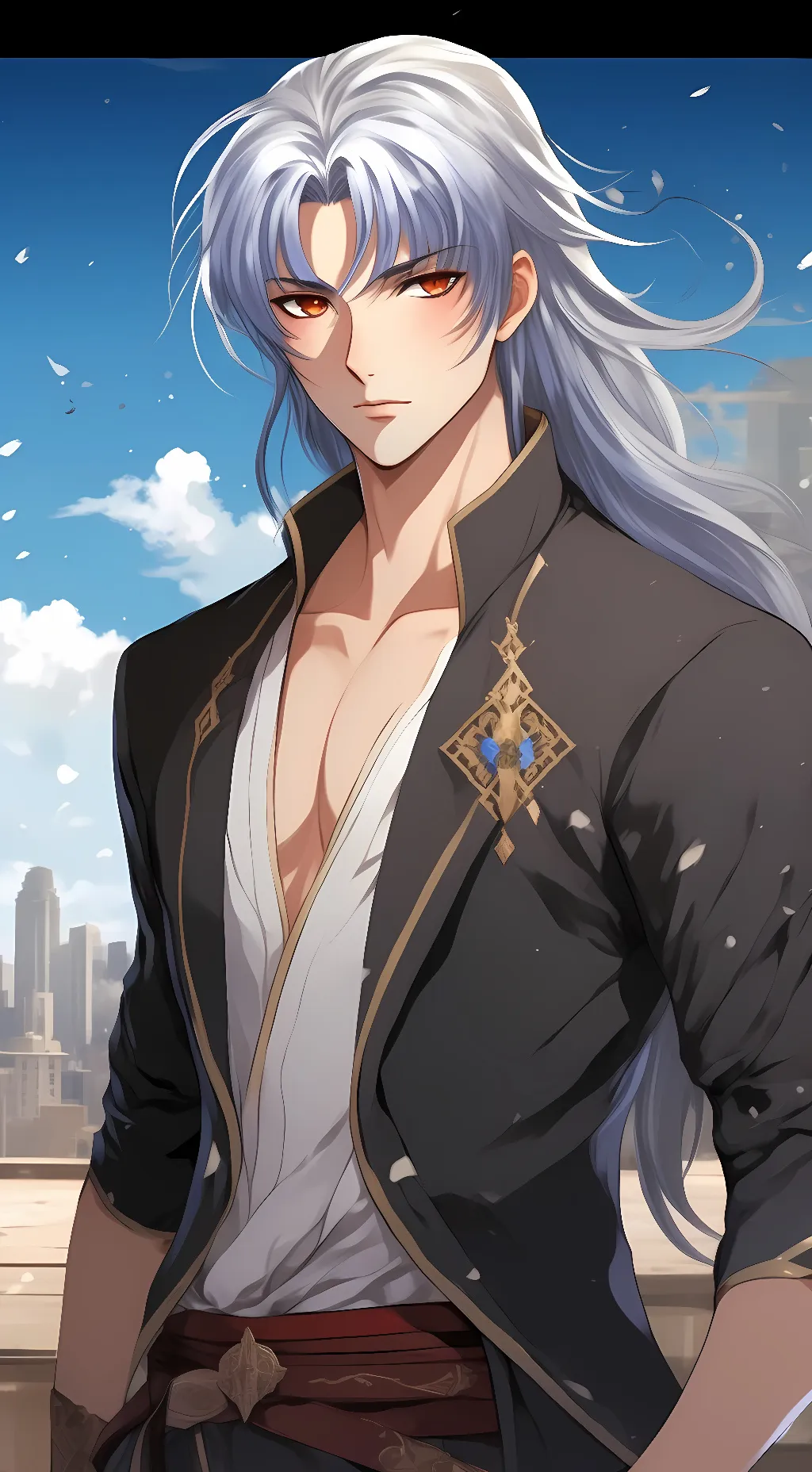 ai character: Leo background